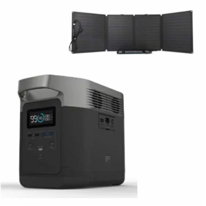 ポータブル電源 ＆ ソーラーチャージャー セット