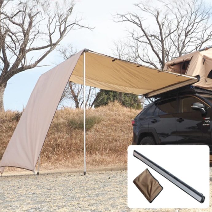 キャンプ用品 カーサイドテント